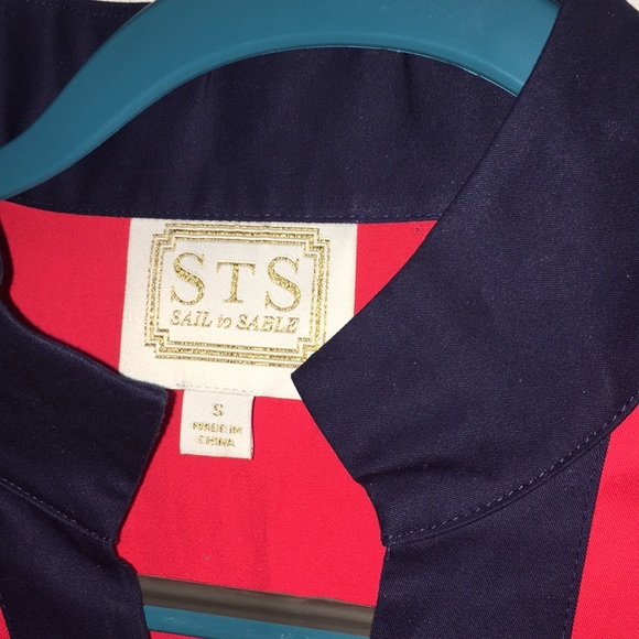 NWT Sail to Sable Classic Preppy Shift Dress - Picture 2 of 7